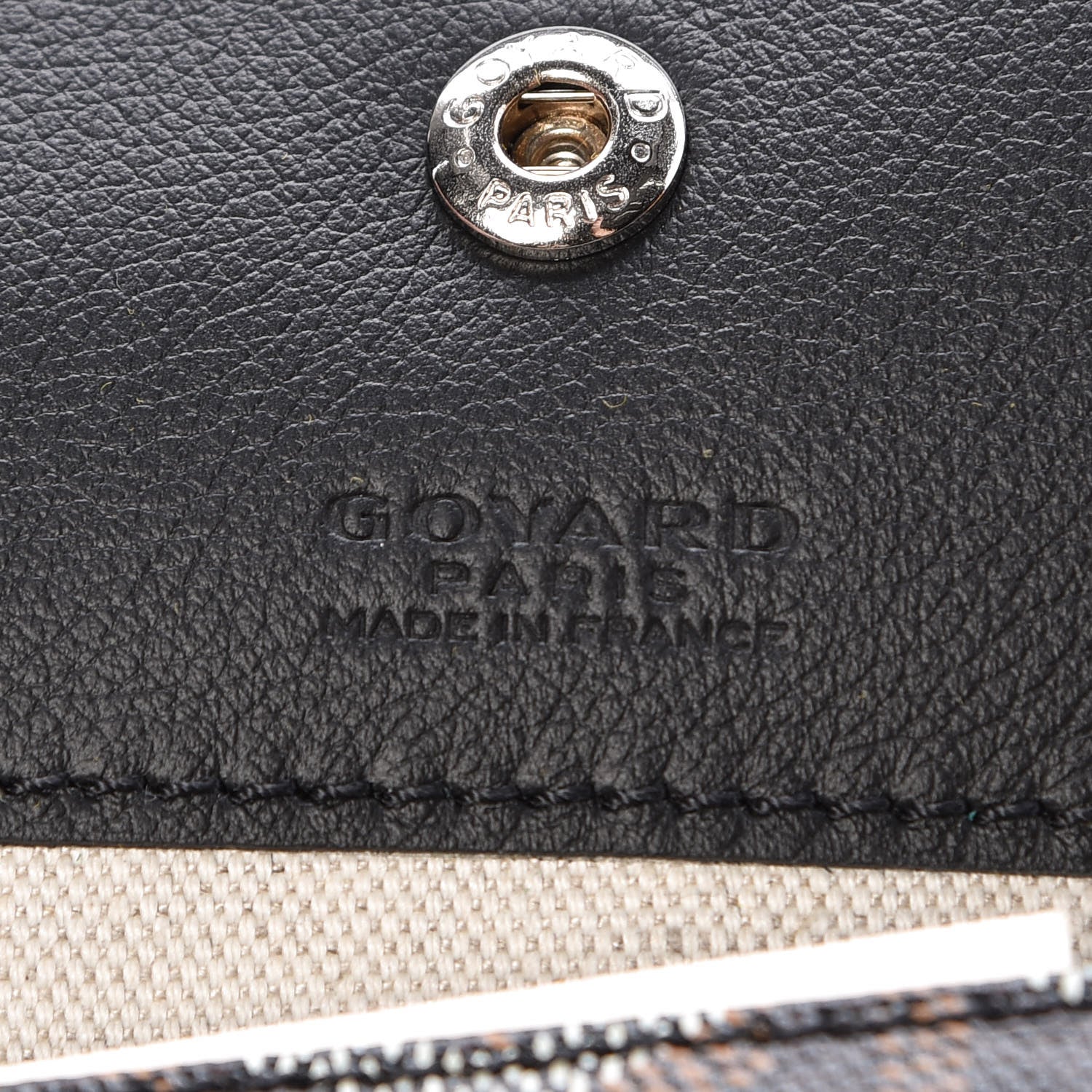 Goyard Goyardine Saint Louis GM Black 9 of 10