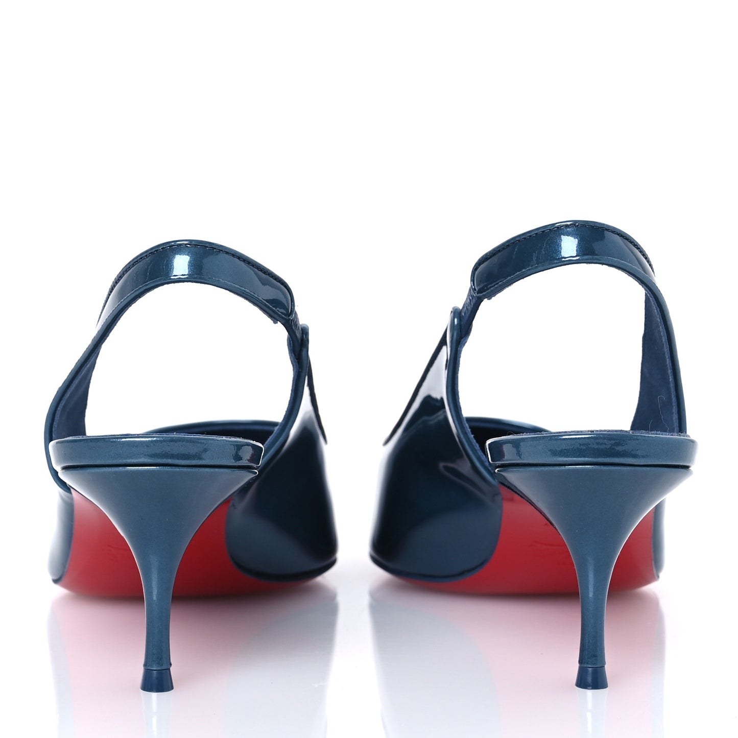 Patent Sporty Kate Slingback 55 Pumps 40 Denim