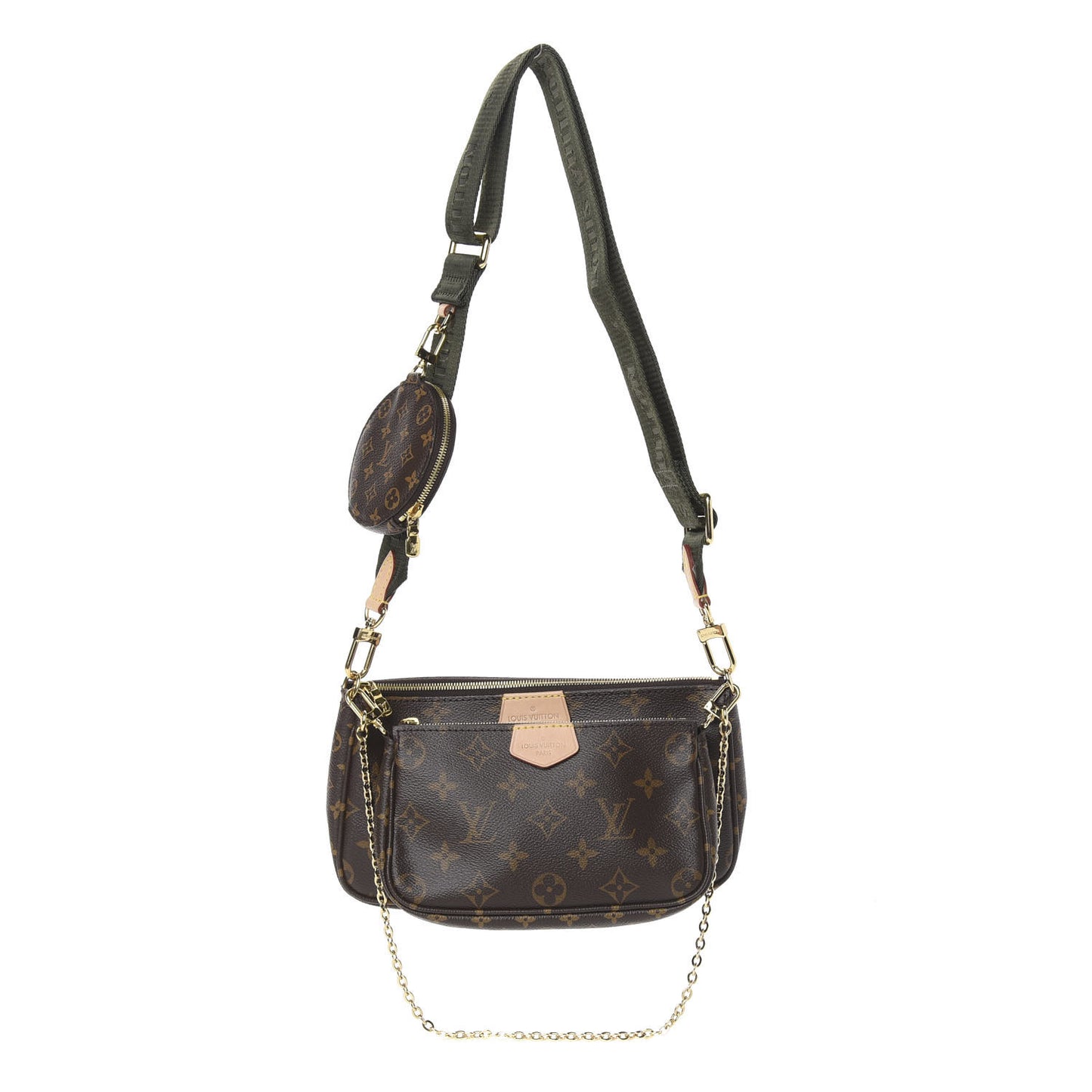 Monogram Multi Pochette Accessories Kaki