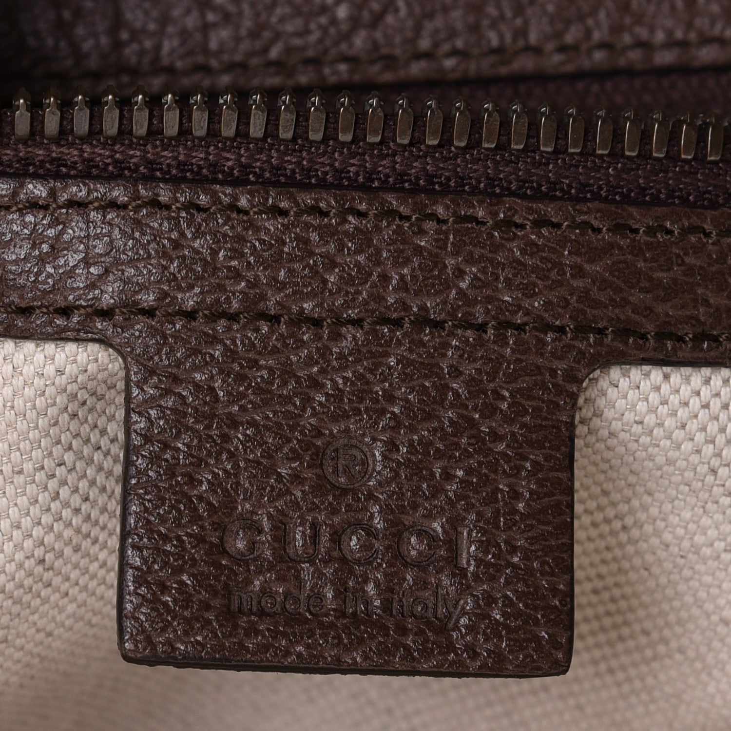 Gucci GG Supreme Monogram Web Small Ophidia Half Moon Hobo Brown 6 of 11