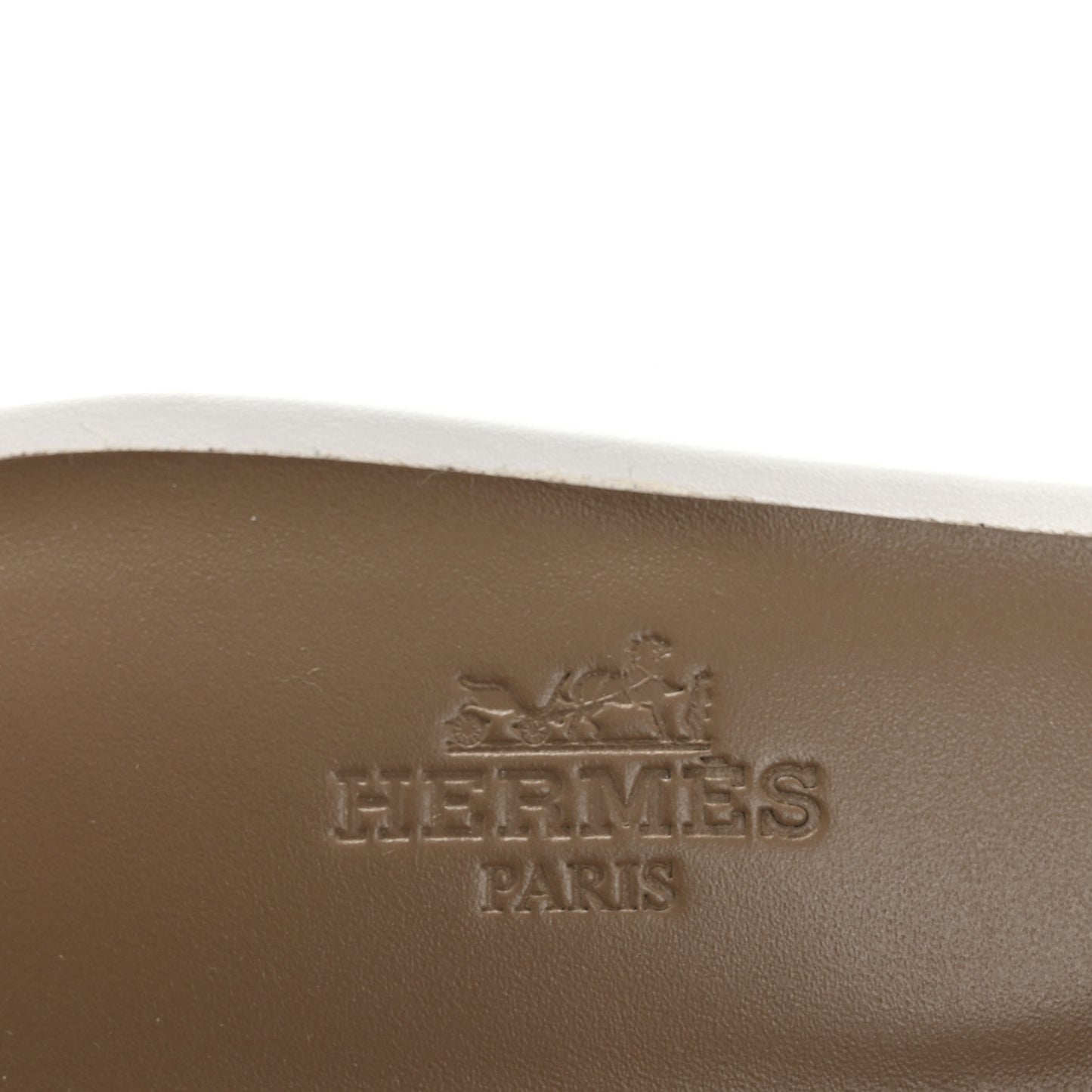 Calfskin Oasis Sandals 37.5 White