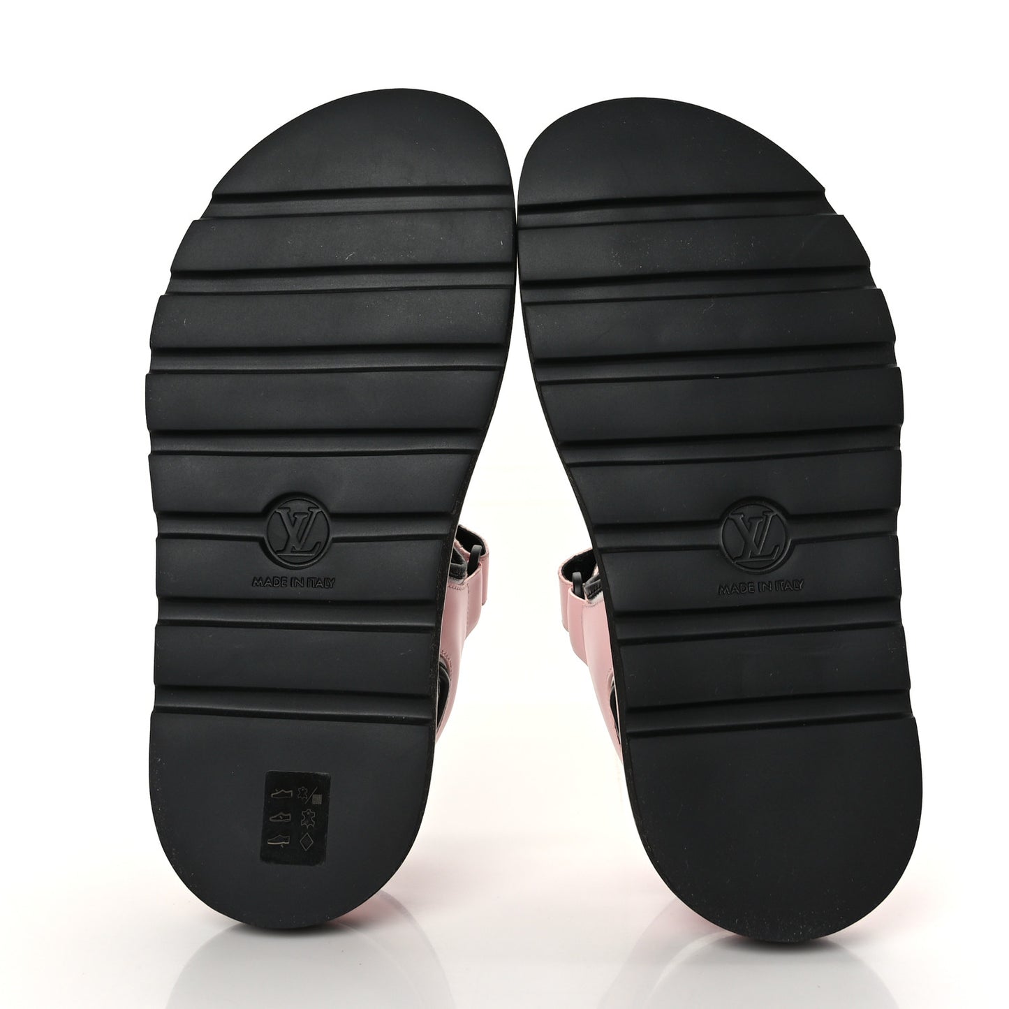 Calfskin Pool Pillow Flat Comfort Sandals 40 Rose Clair Pink