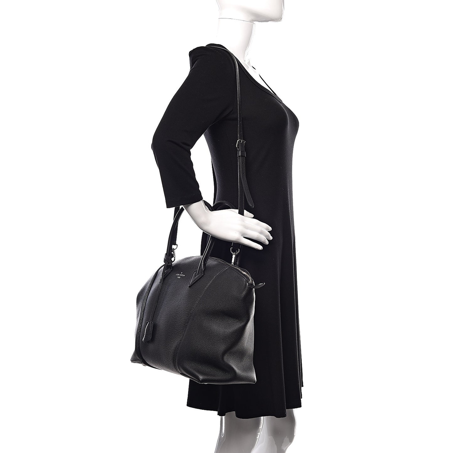 Veau Cachemire Soft Lockit MM Black
