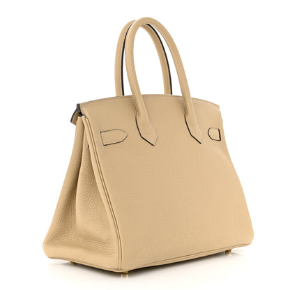 Hermes Taurillon Clemence Birkin 30 Trench 3 of 11