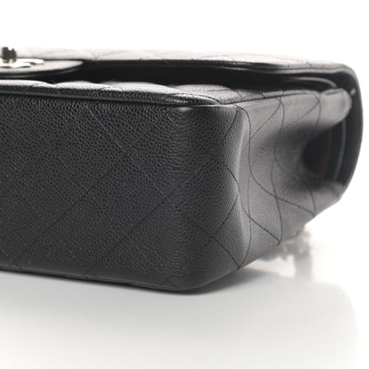 Chanel Caviar Quilted Jumbo Double Flap Black 10 of 16