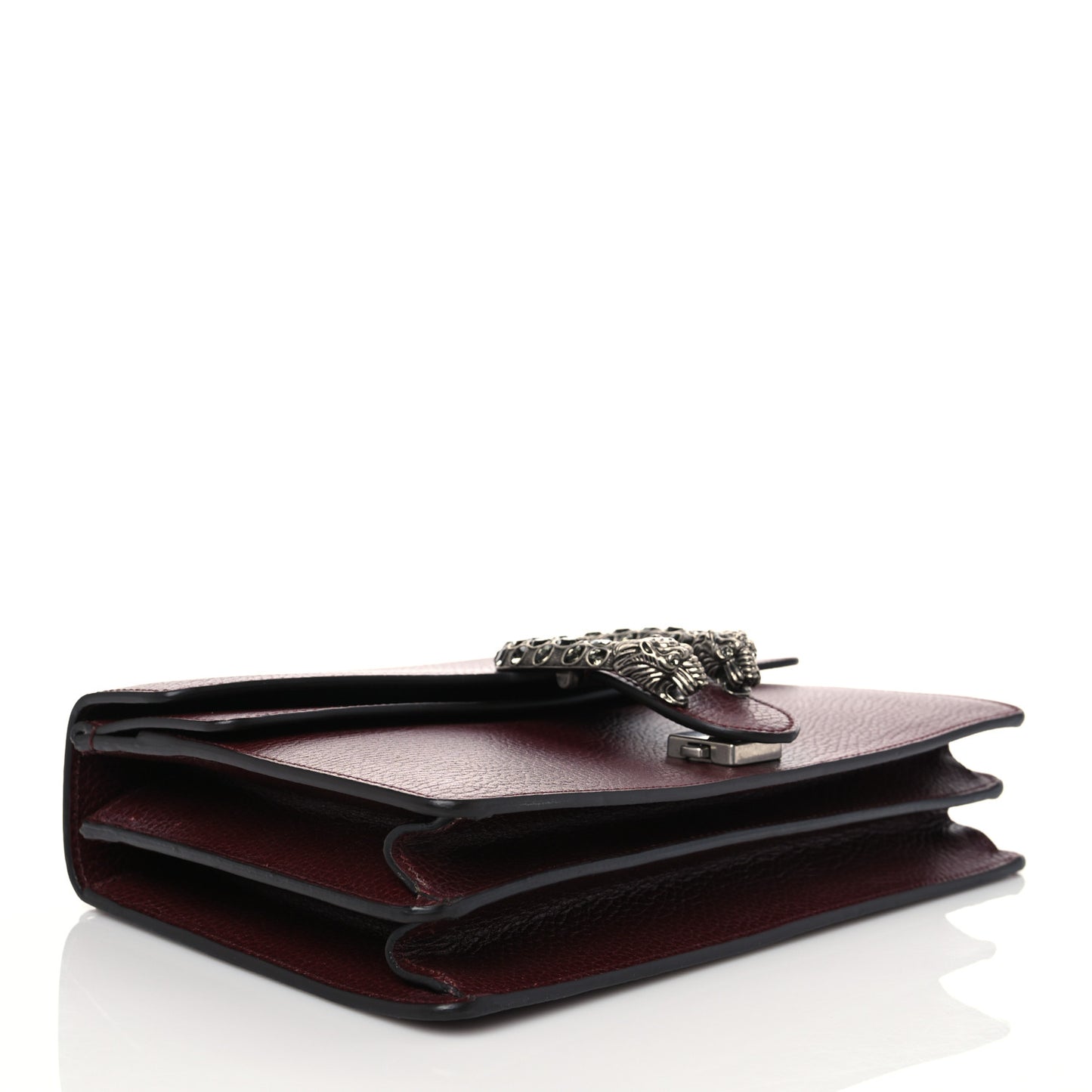Dollar Calfskin Crystal Small Dionysus Shoulder Bag Vintage Bordeaux