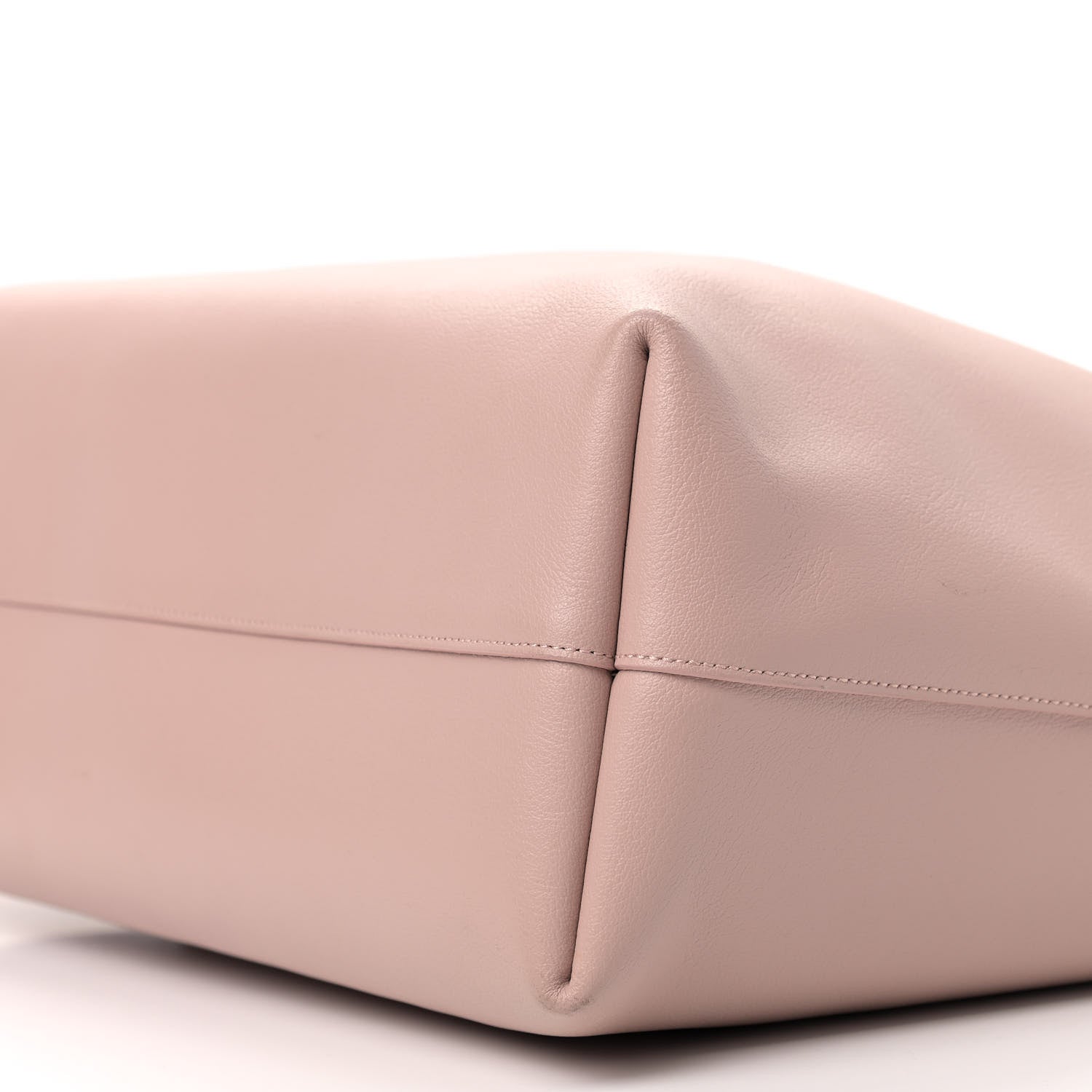 Saint Laurent Calfskin Large Shopping Tote Pale Blush 8 of 10