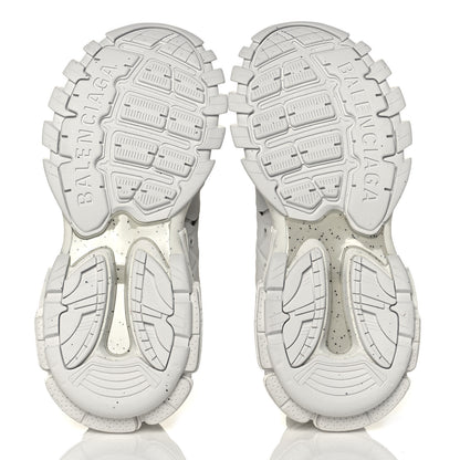Balenciaga Rubber Mesh Fabric Monocolor Recycled Sole Womens Track Sneakers 39 White 5 of 8