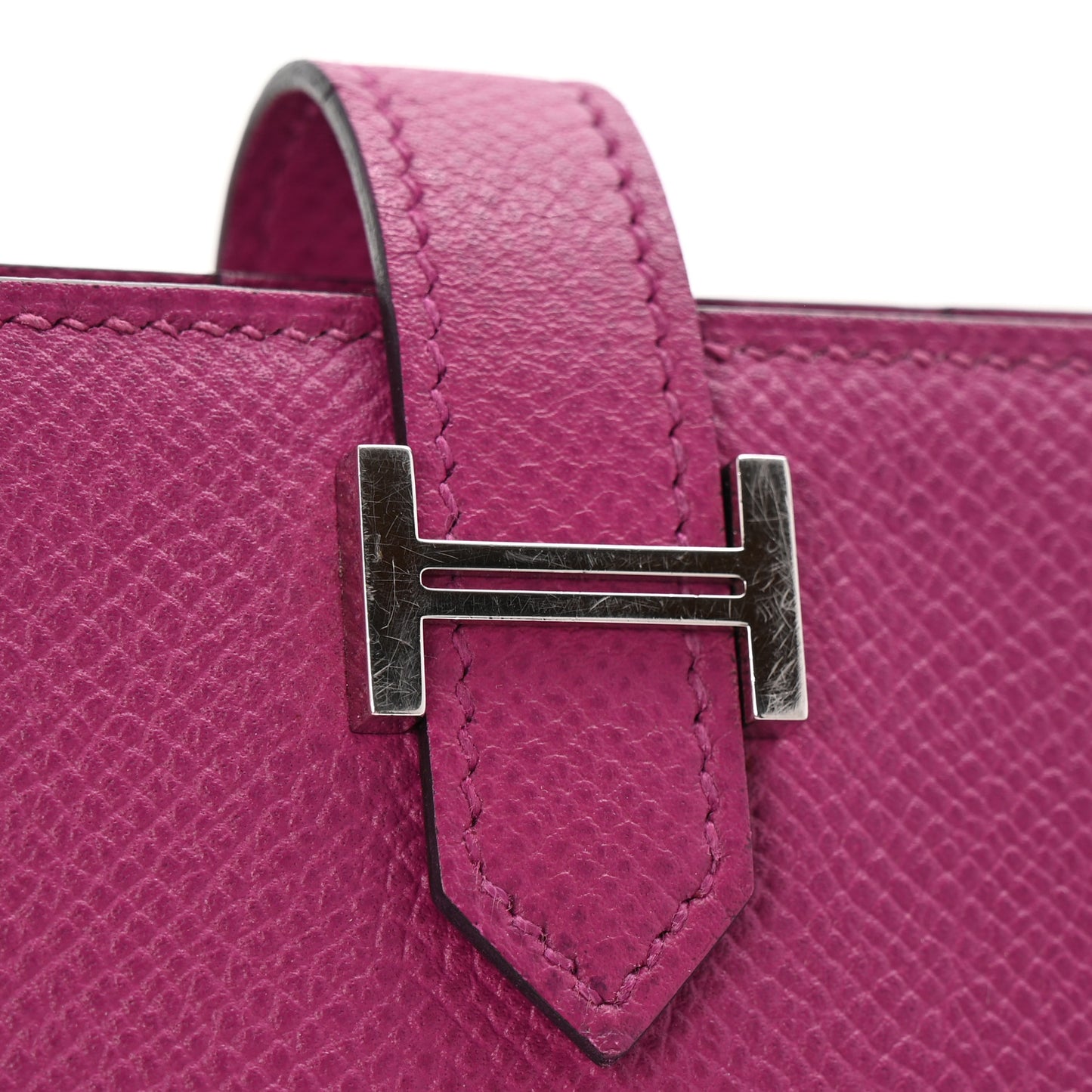 Epsom Bearn Gusset Wallet Rose Pourpre