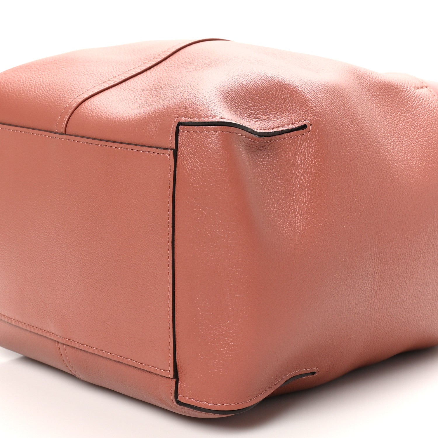 Delvaux Grained Calfskin Mini So Cool Satchel Pink 9 of 9
