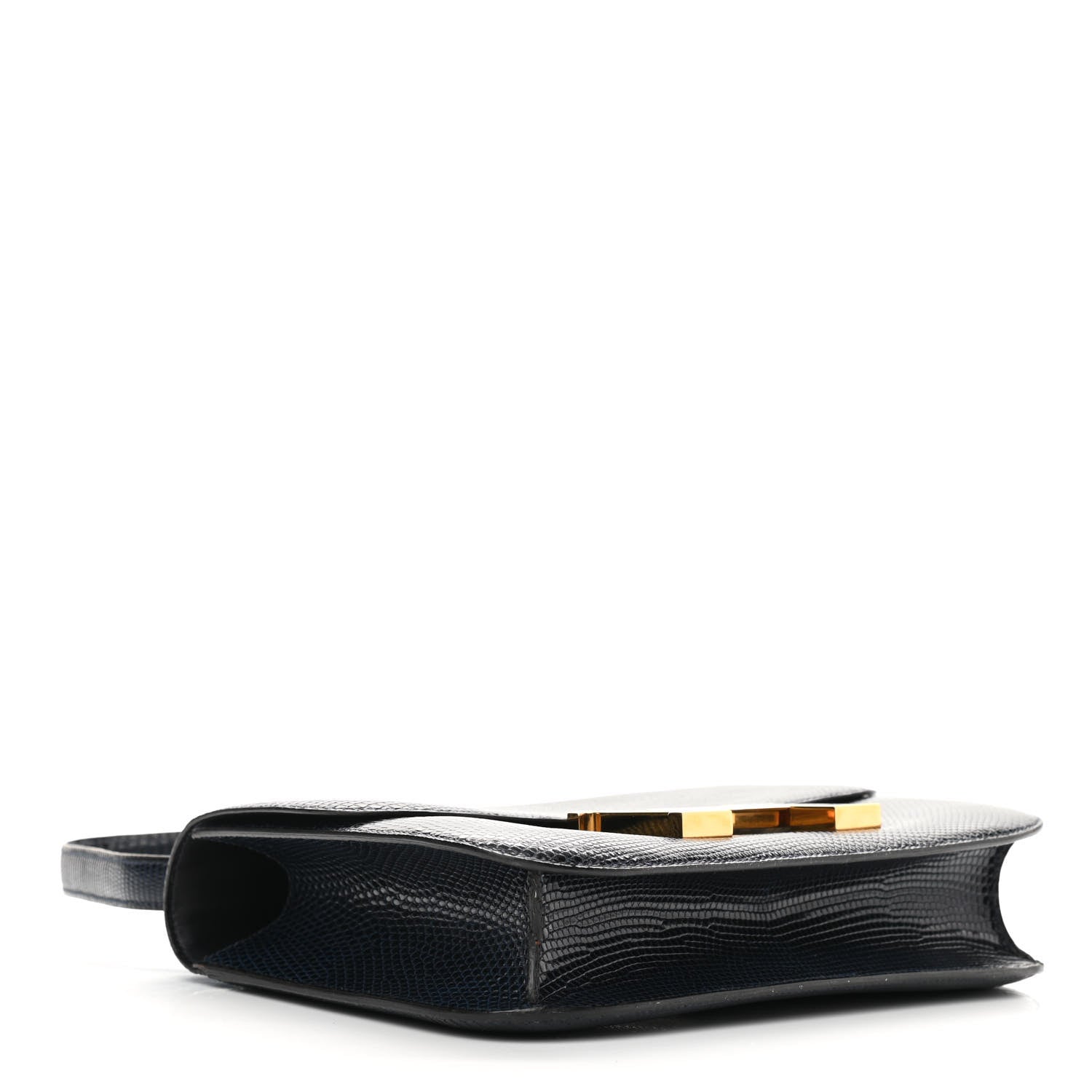 Hermes Lizard Constance 23 Bleu Marine 4 of 16