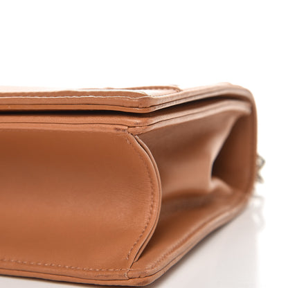 Christian Dior Lambskin Medium Diorama Flap Bag Brown 9 of 11