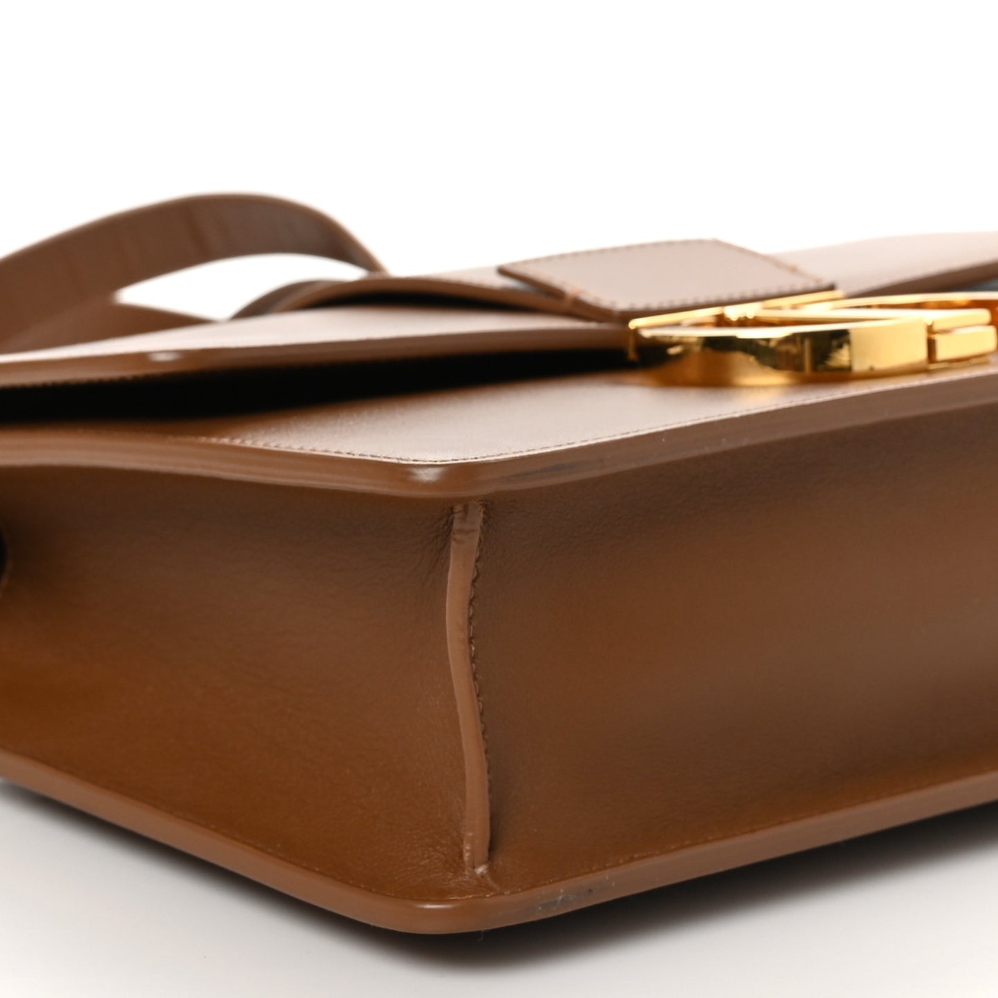 Smooth Calfskin 30 Montaigne Flap Bag Brown