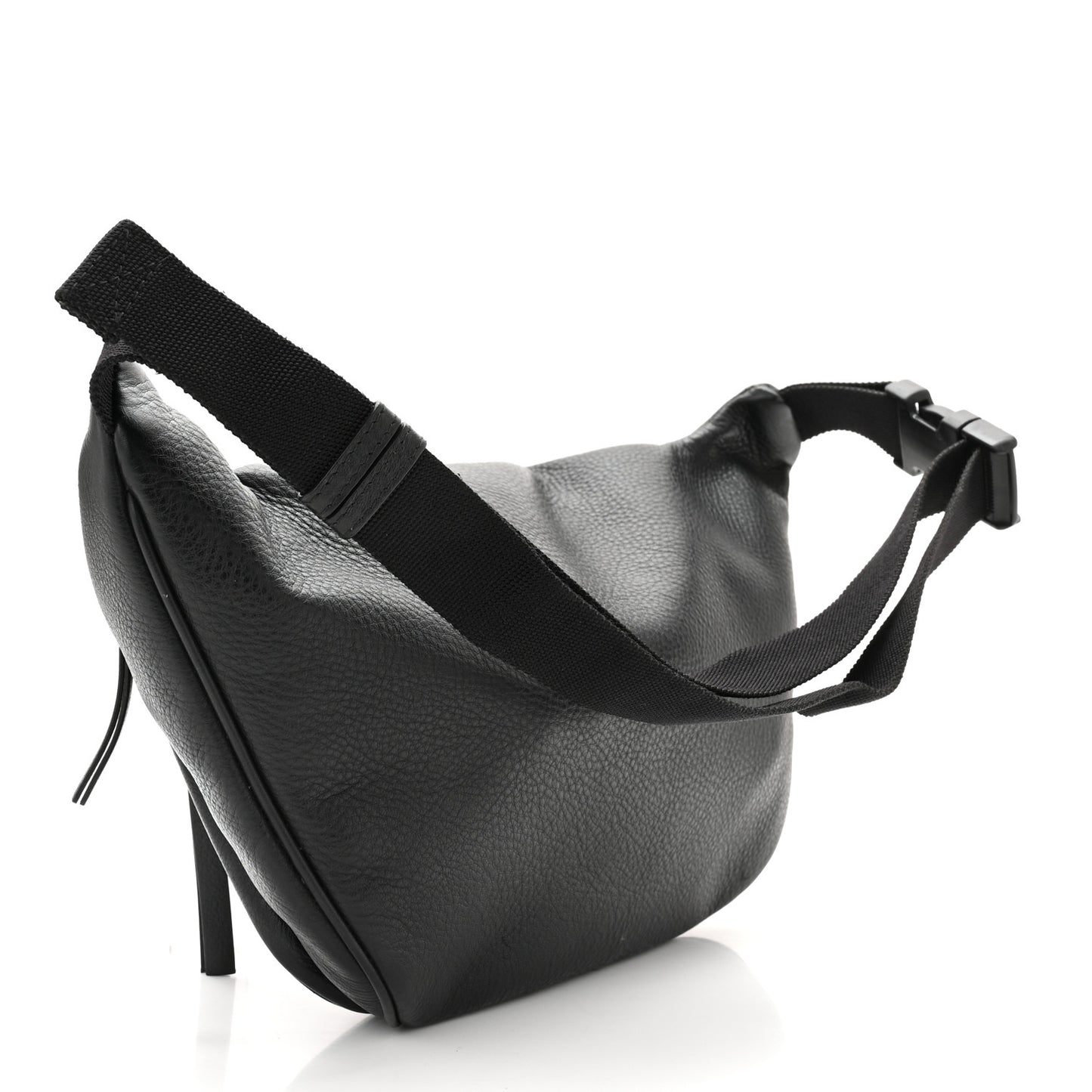 Calfskin Everyday Logo Belt Bag Black
