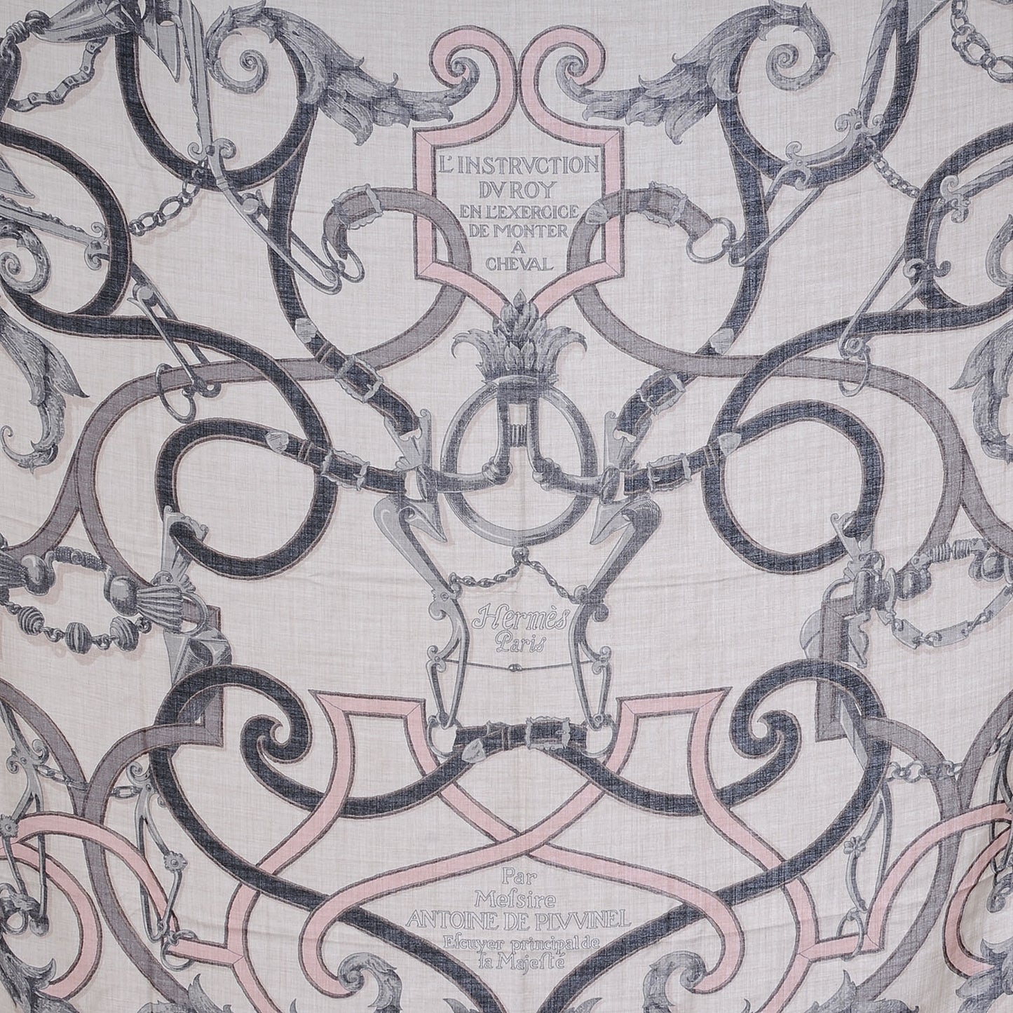 Cashmere Silk L Instruction Du Roi Shawl 140
