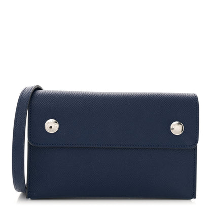 Hermes Epsom Hermesnap Wallet Bleu Navy 1 of 11