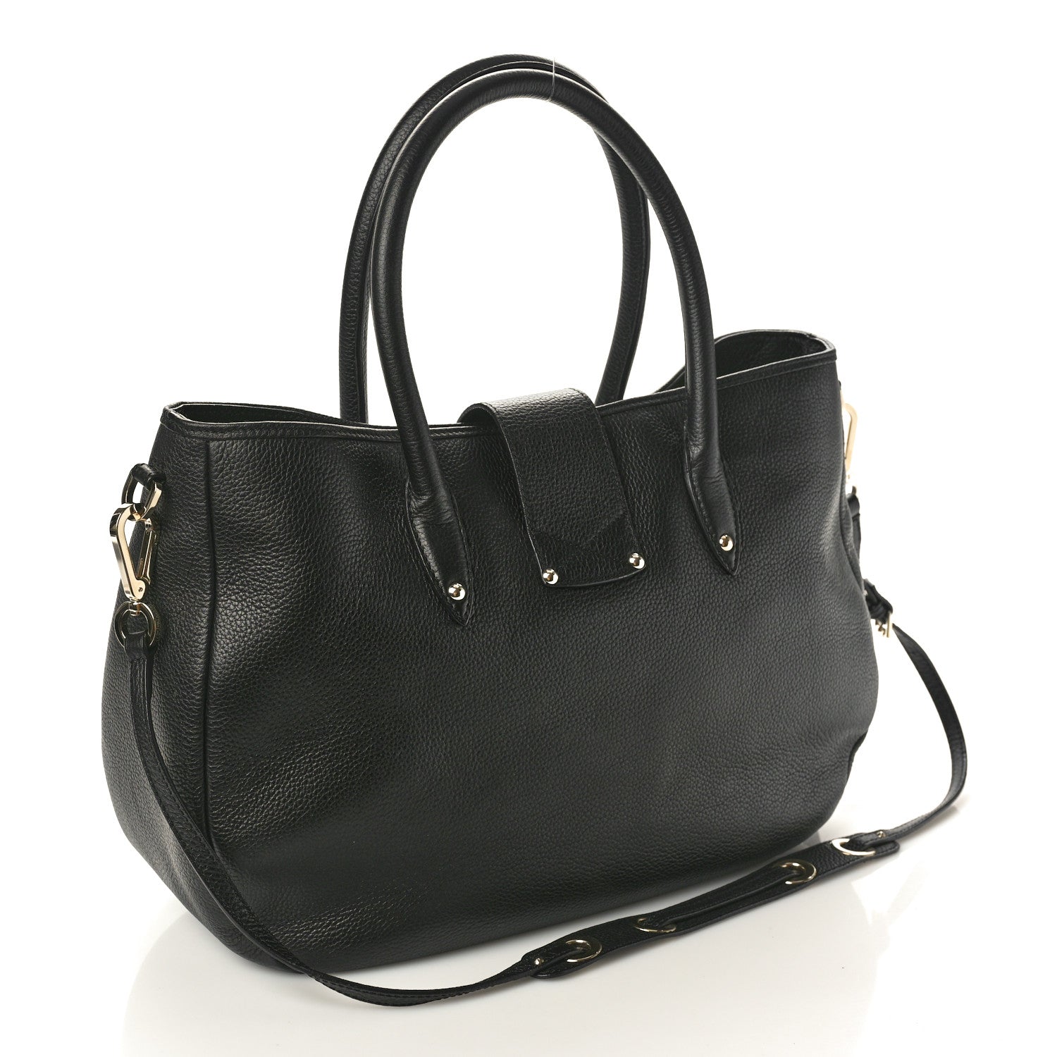 Jimmy Choo Grainy Calf Rania Black 2 of 9