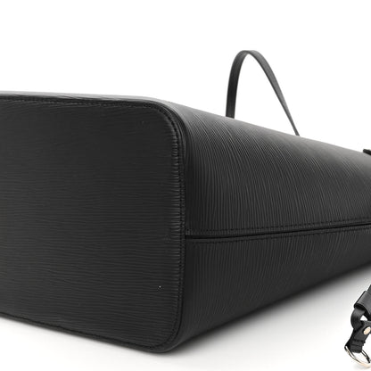 Louis Vuitton Epi Neverfull MM Black 10 of 11
