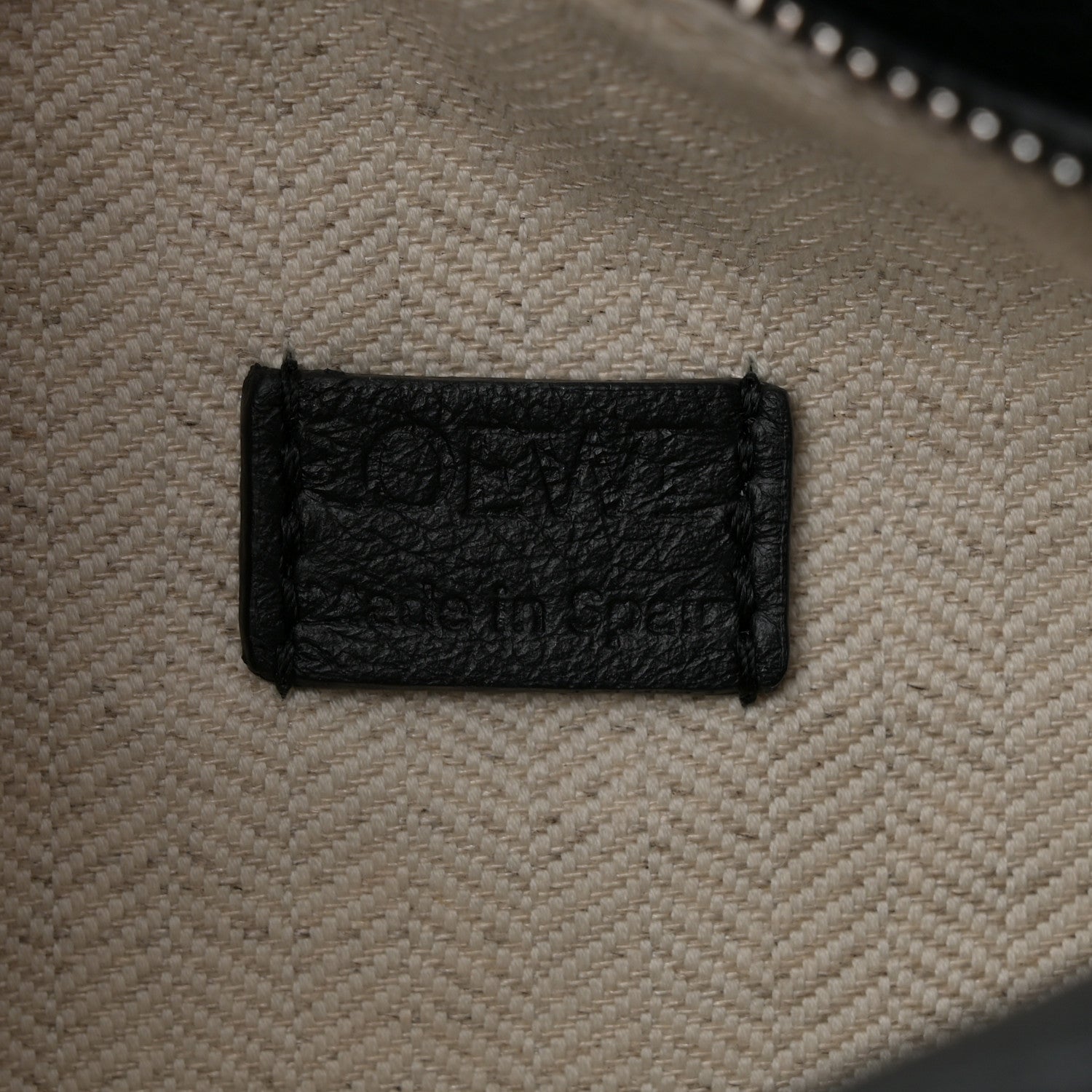 Loewe Calfskin Mini Puzzle Bag Black 6 of 9