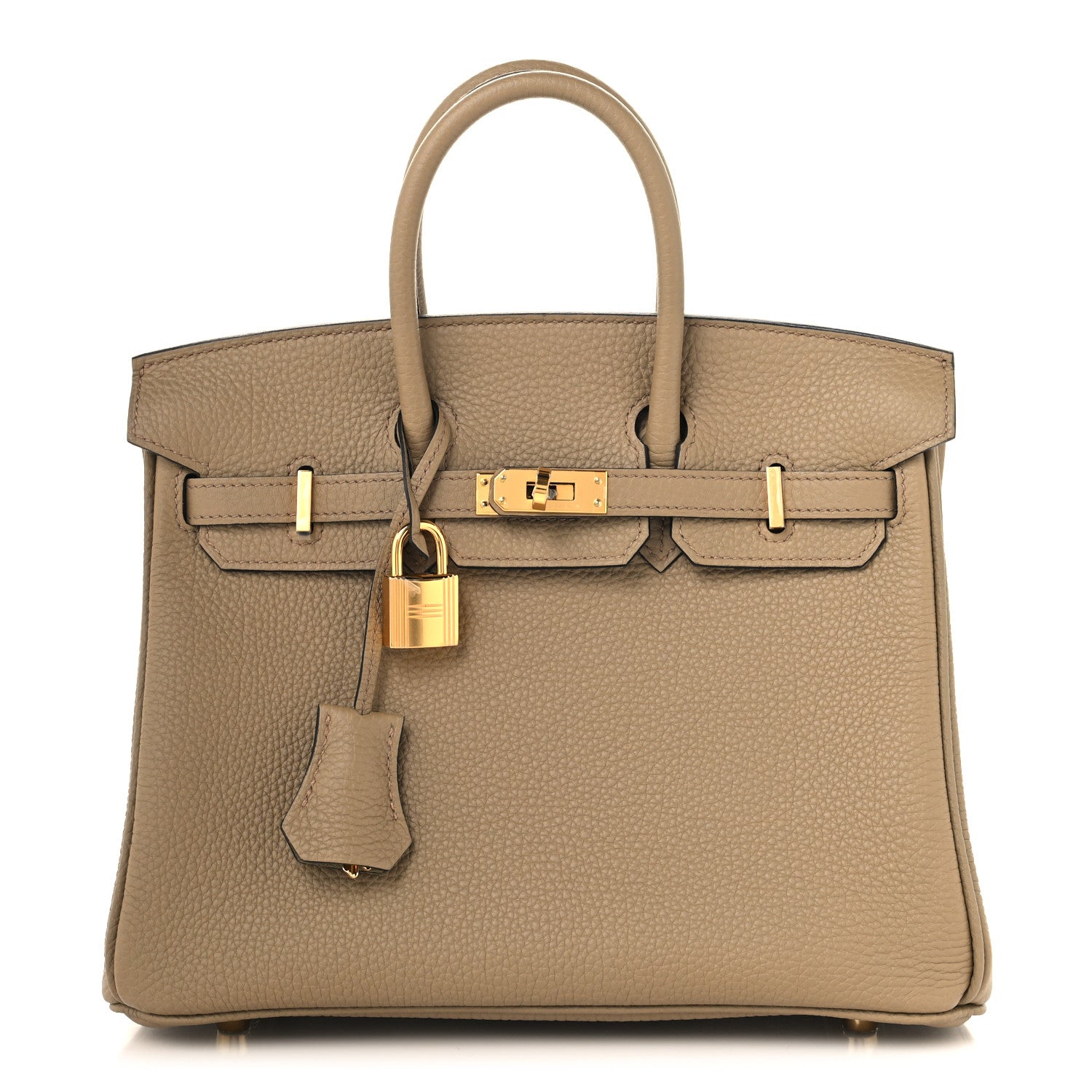 Hermes Togo Birkin 25 Beige Marfa 1 of 11