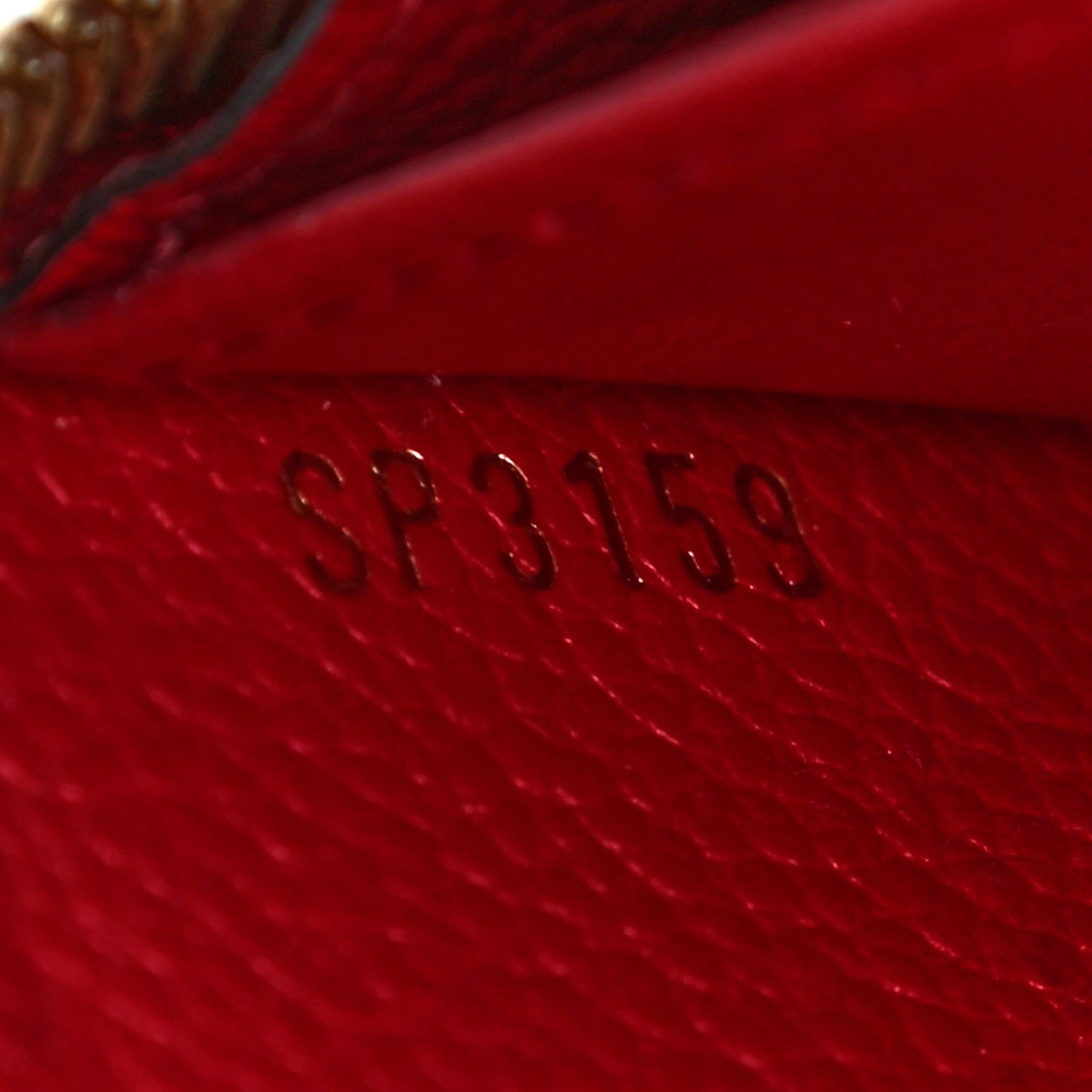 Louis Vuitton Empreinte Zippy Wallet Scarlet 7 of 9