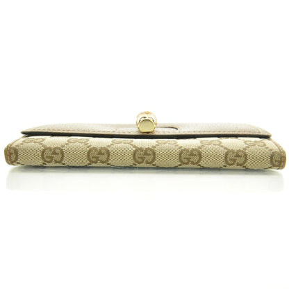 Gucci Monogram Bamboo Continental Wallet 5 of 8