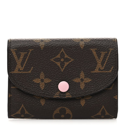 Louis Vuitton Monogram Rosalie Coin Purse Rose Ballerine 1 of 7