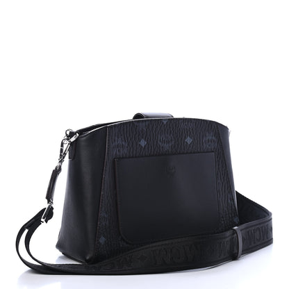 MCM Visetos Small Essential Crossbody Bag Black 2 of 4