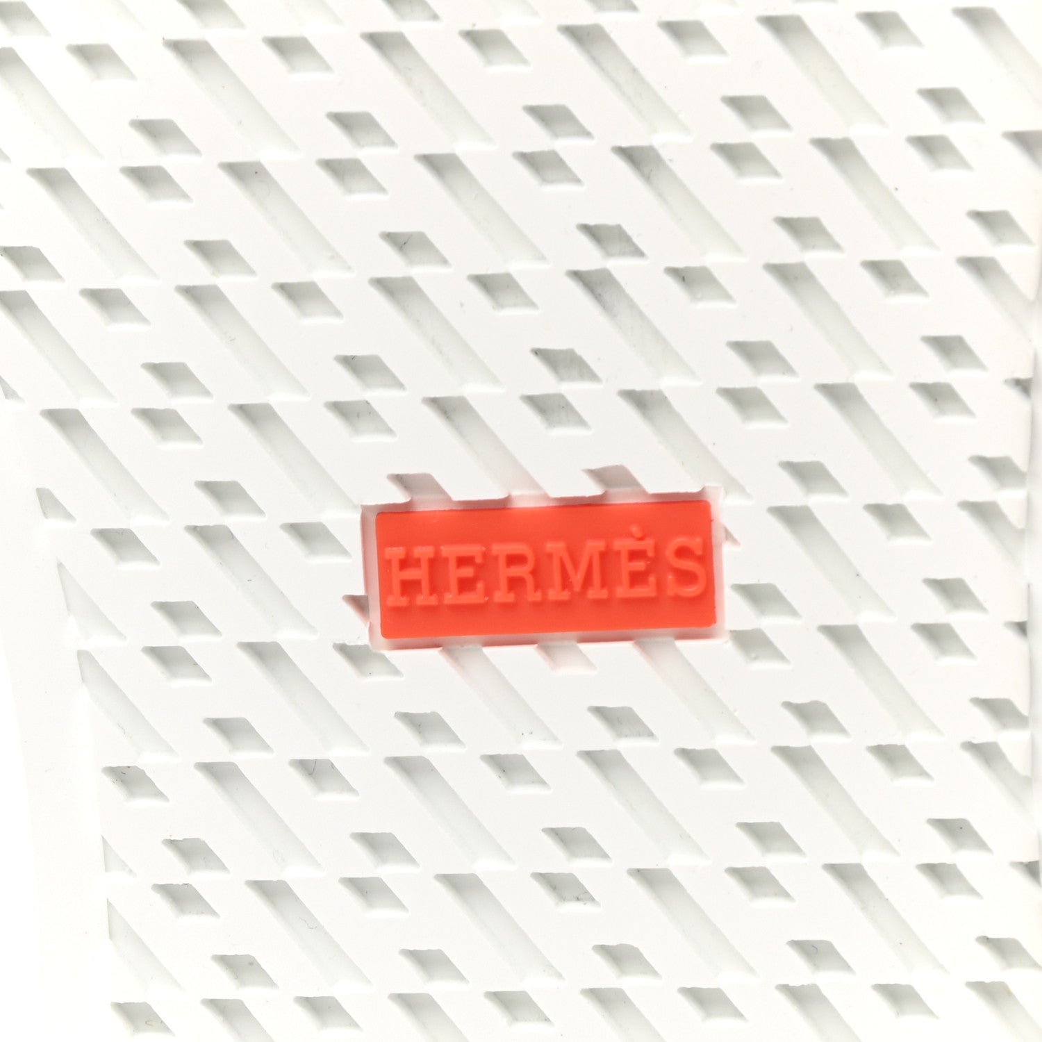 Hermes Calfskin Perforated Daydream Sneakers 40 White 6 of 11
