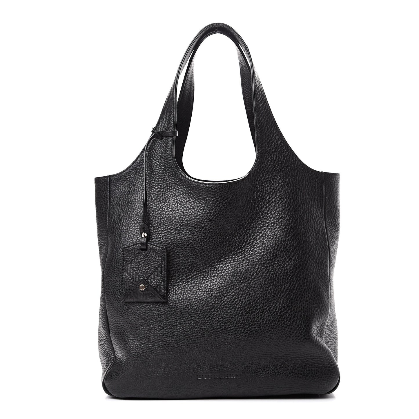 Brit Calfskin Medium Shopper Black