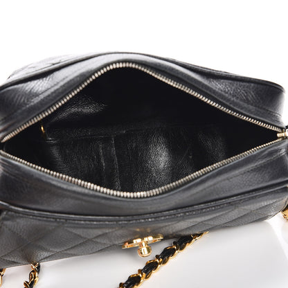 Chanel Caviar Quilted Camera Case Black 5 of 11