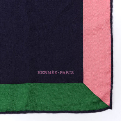 Hermes Cashmere Silk Encadre Giant Scarf 140 2 of 4