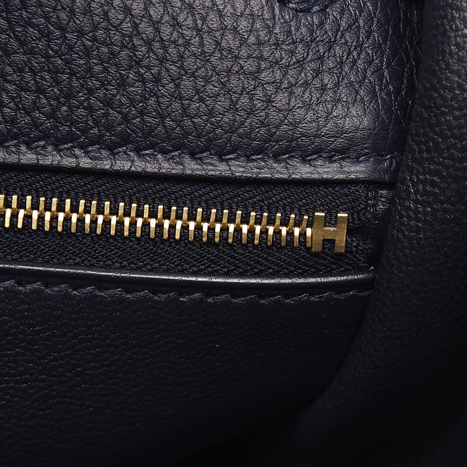 Hermes Togo Kelly Retourne 28 Bleu Nuit 10 of 33