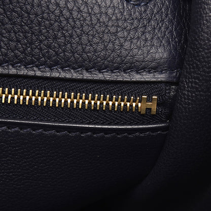Hermes Togo Kelly Retourne 28 Bleu Nuit 10 of 33