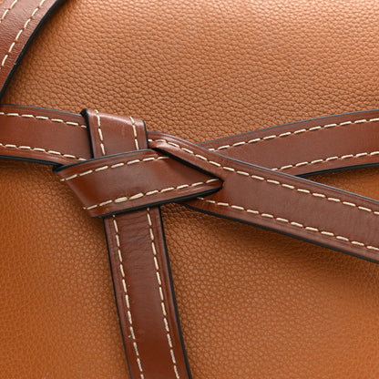 Loewe Grained Calfskin Small Gate Crossbody Bag Caramel Pecan 8 of 12