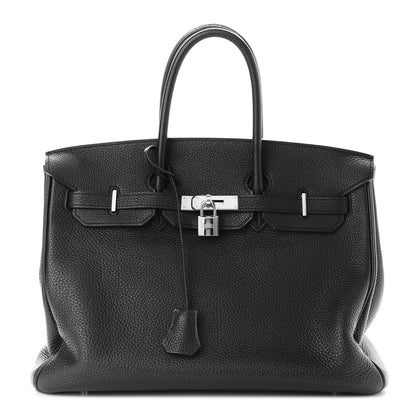 Hermes Togo Birkin 35 Black 1 of 8
