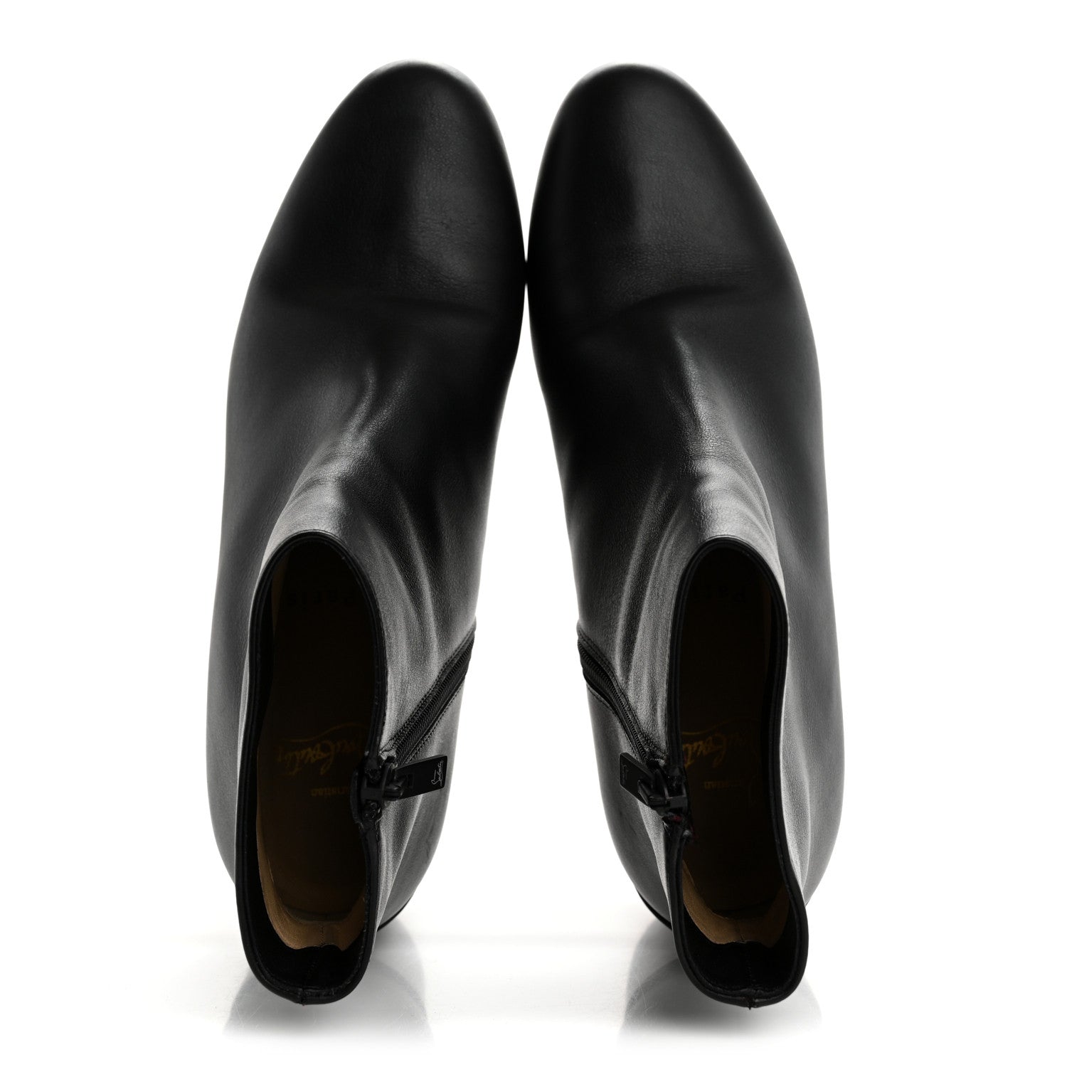 Christian Louboutin Calfskin Turela 55 Ankle Boots 38 Black 2 of 11