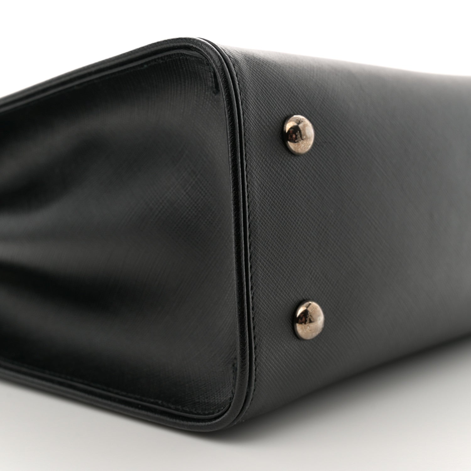 Salvatore Ferragamo Printed Calfskin Briana Tote Black 8 of 10