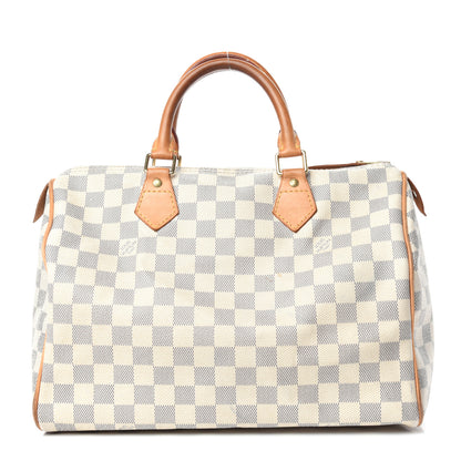 Louis Vuitton Damier Azur Speedy 30 1 of 8