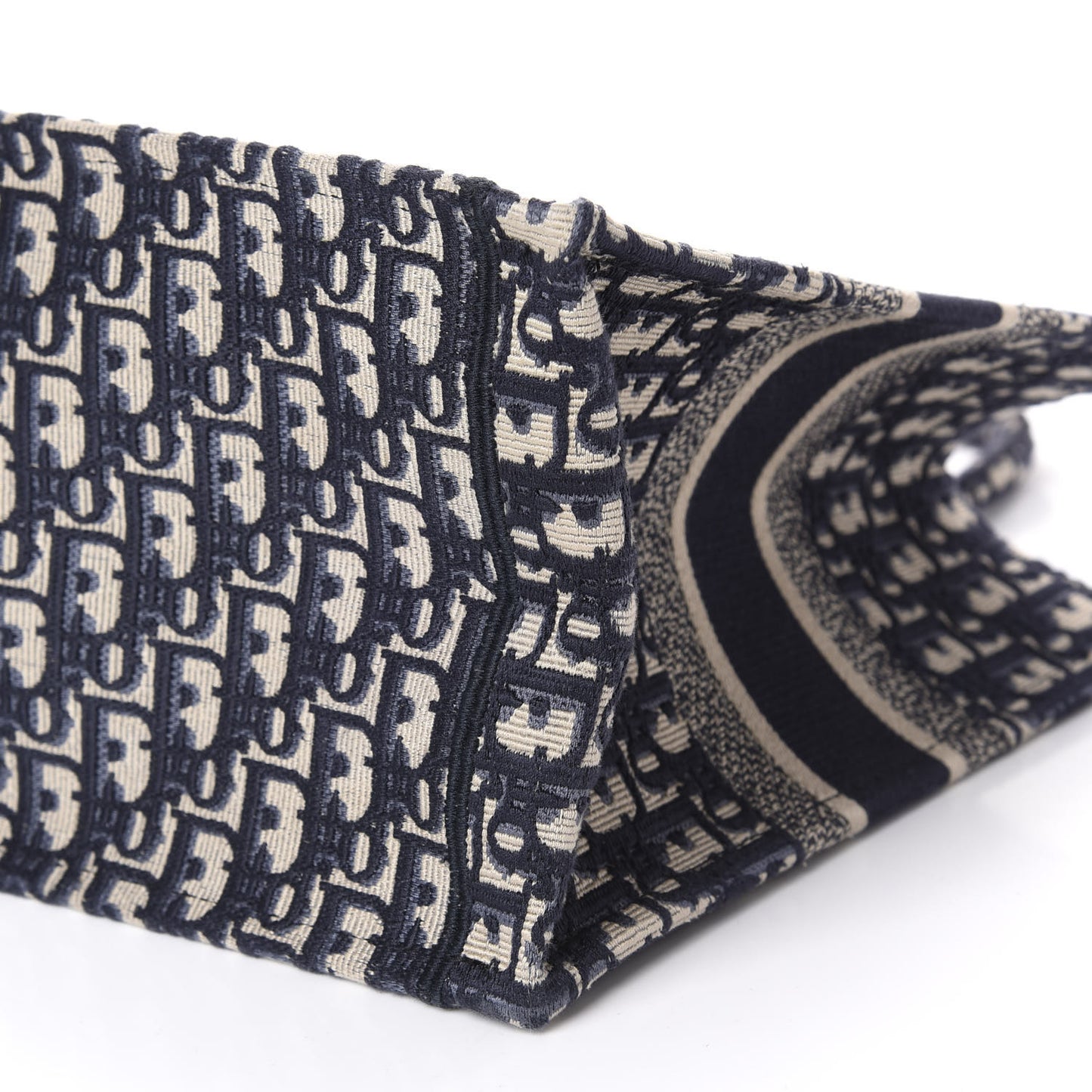 Oblique Medium Book Tote Blue Multicolor