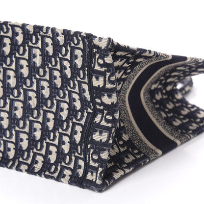 Christian Dior Oblique Medium Book Tote Blue Multicolor 7 of 10