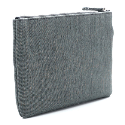 Chanel Denim Chanel 22 Removable Pouch Blue 3 of 10