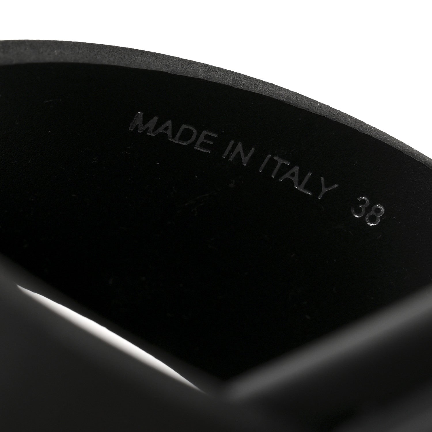 Prada Foam Rubber Triangle Logo Monolith 55mm Sandals 38 Black 7 of 11