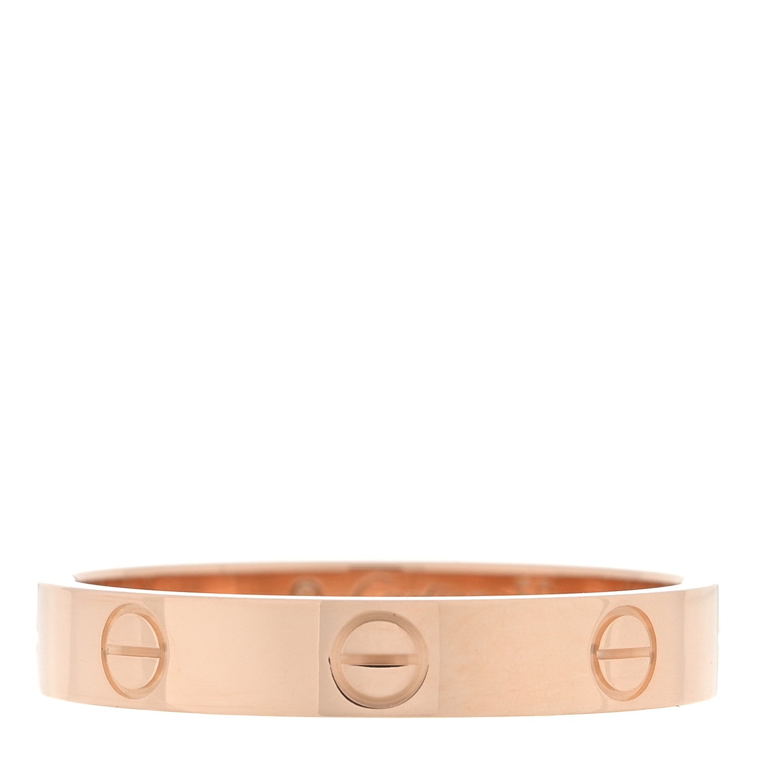 Cartier 18K Pink Gold 3.5mm LOVE Wedding Band Ring 59 8.75 1 of 4