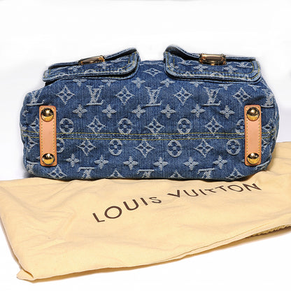 Louis Vuitton Monogram Denim Baggy PM Blue 11 of 11