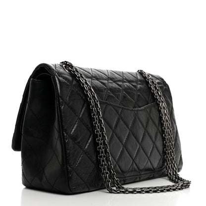 Chanel Aged Calfskin Quilted 2.55 Reissue 227 Flap Black 2 of 10
