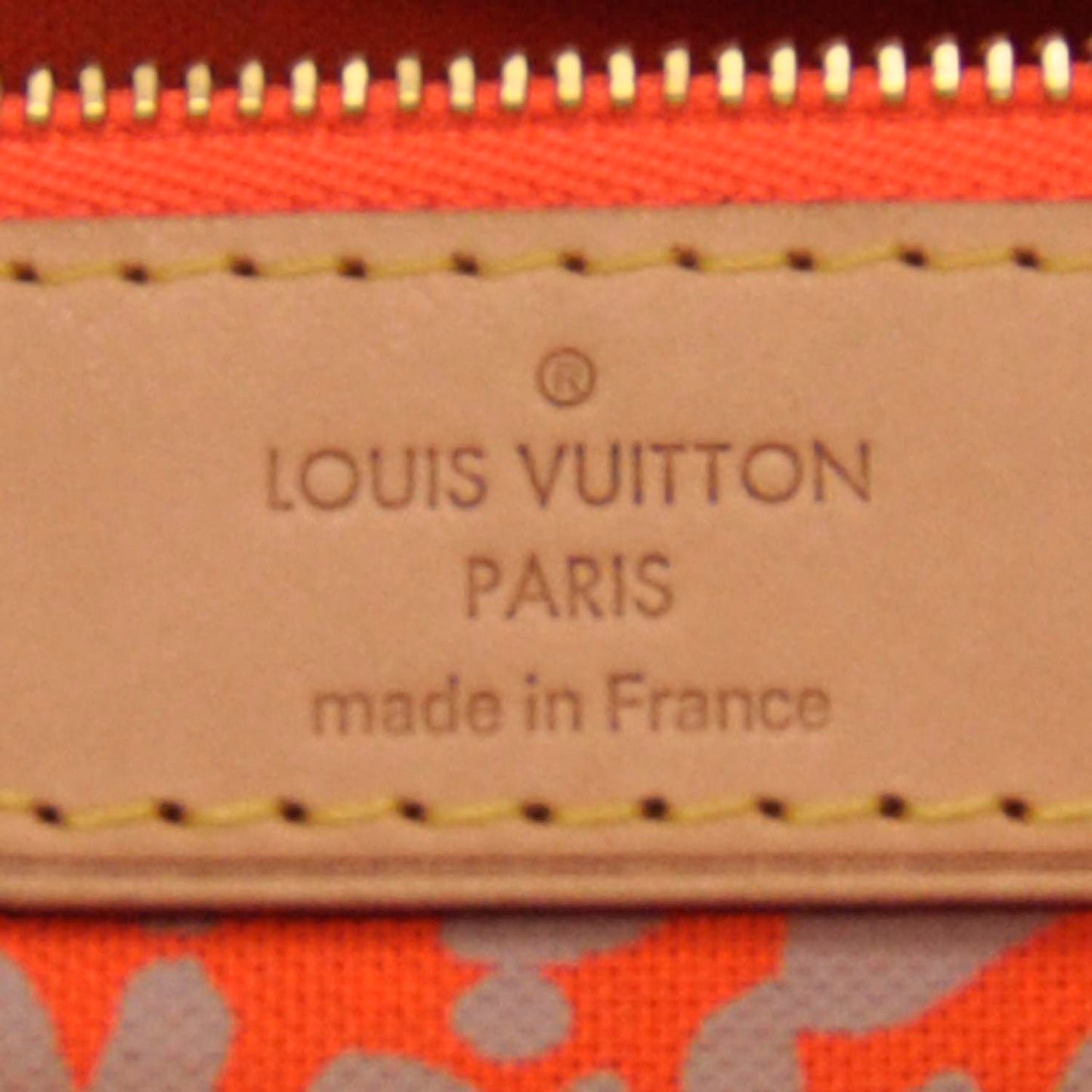 Monogram Graffiti Neverfull GM Orange