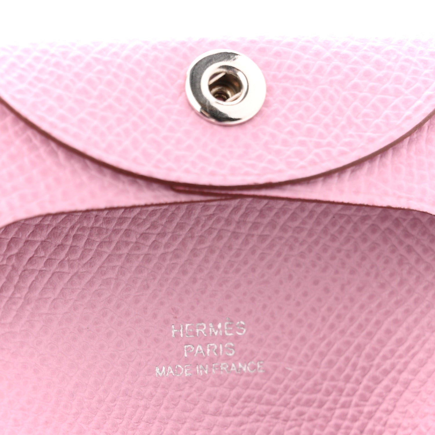 Hermes Epsom Bastia Coin Purse Mauve Sylvestre 6 of 8