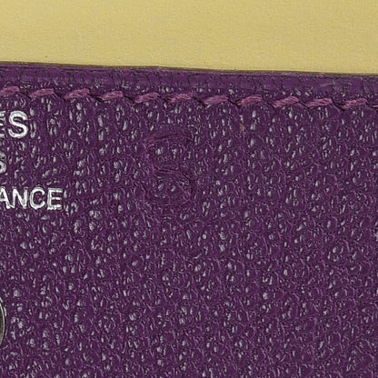 Hermes Chevre Post It Notepad Holder GM Violet 7 of 7