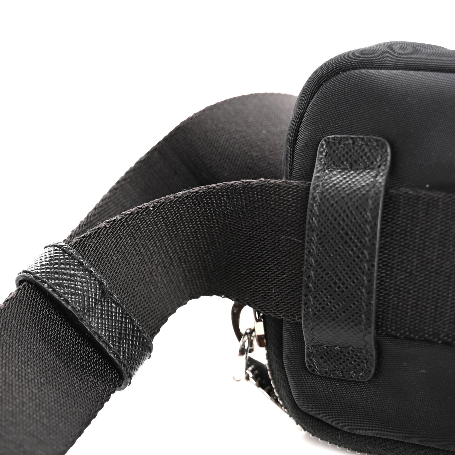 Prada Re-Nylon Belt With Square Pouch Black 11 of 11